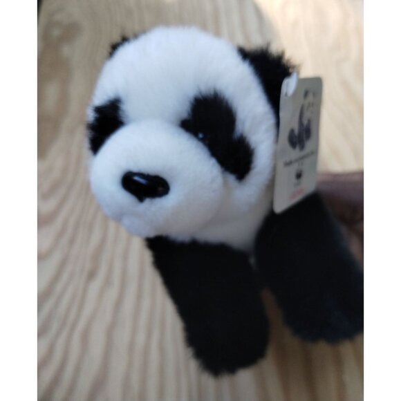Gotta Get A Gund Black and White Panda Stuffed Animal Plush - Picture 2 of 9